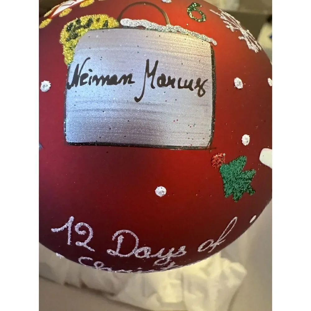Neiman Marcus Michael Storrings The Twelve Days of Christmas in America Ornament